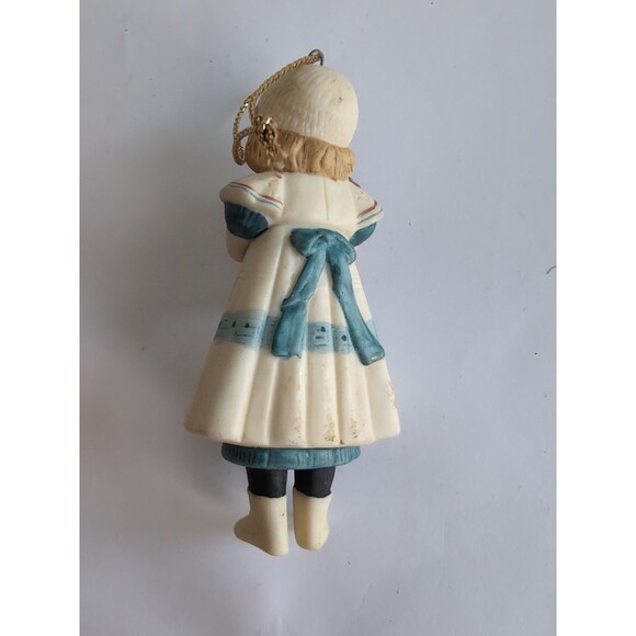 Jan Hagara Anne Limited Edition Christmas Ornament 1985-1986 - Picture 2 of 3